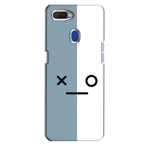 Чехол с рисунком «Серо-белый» для OPPO A5s