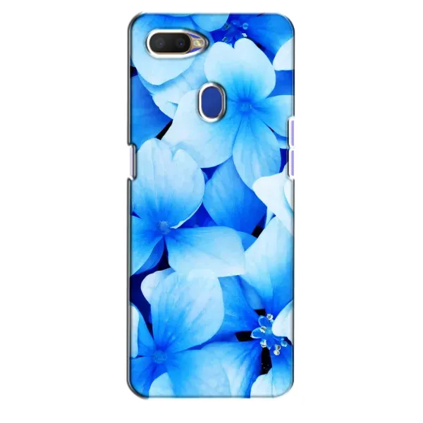 Чехол с рисунком «Синие цветы» для OPPO A5s Чехол с рисунком «Синие цветы» для OPPO A5s