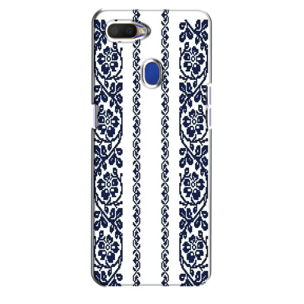 Чехол с рисунком «Синяя вышиванка» для OPPO A5s Чехол с рисунком «Синяя вышиванка» для OPPO A5s