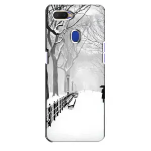 Чохли на Новий Рік Oppo A5s (Снігом замело)