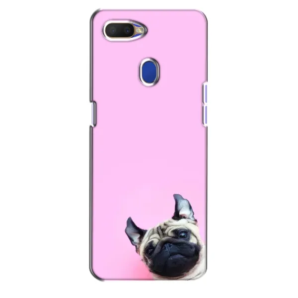 Чехол с рисунком «Собака на розовом» для OPPO A5s Чехол с рисунком «Собака на розовом» для OPPO A5s