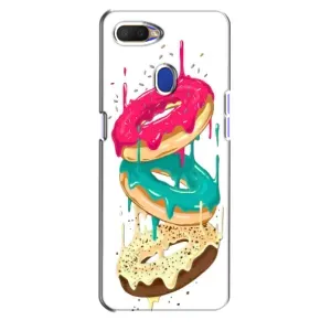 Чехол с изображением вкусной еды для Oppo A5s (Сочные пончики)