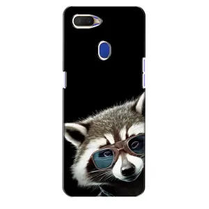 Силіконовий Чохол з Энотами на Oppo A5s (Стильний Єнот)