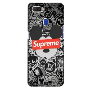 Чехол с рисунком «Supreme Маус» для OPPO A5s