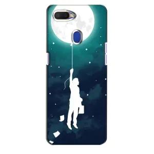 Чохол (ТПУ) з планетами на Oppo A5s (To The moon)