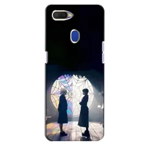 Чехлы с принтом Уэнсдей на Oppo A5s (Уэнсдей и Энди)