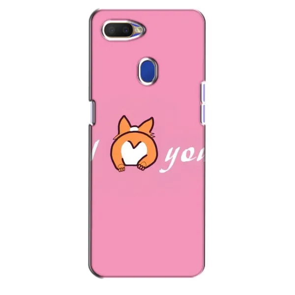 Чехол с рисунком «Я тебя люблю» для OPPO A5s