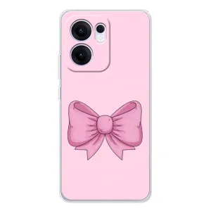Чохол банти для OPPO A5x 5G (Рожевий бантик)