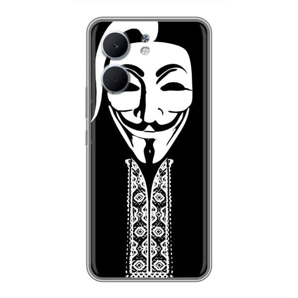 Чехол с рисунком «Анонимус» для OPPO A5x
