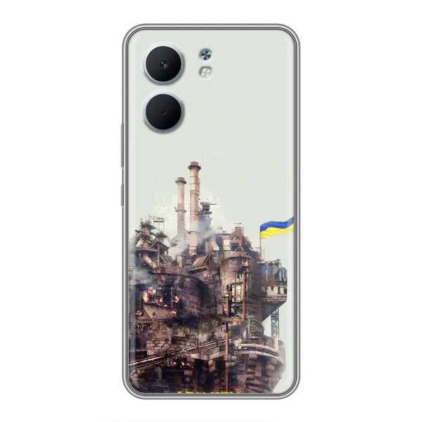 Чехол с рисунком «Азовсталь» для OPPO A5x Чехол с рисунком «Азовсталь» для OPPO A5x