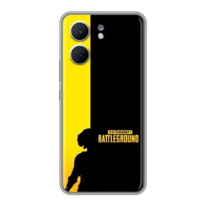 Чохол (TPU) з картинкою "Лого Пабг" на Оппо A5x (Battlegrounds)
