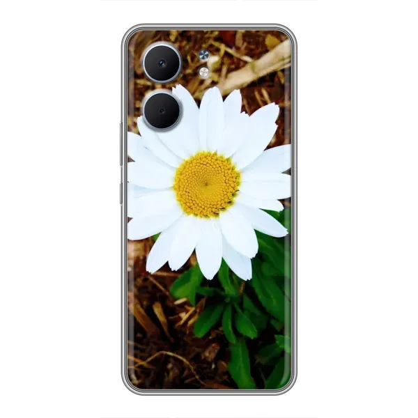 Чехол с рисунком «Белая ромашка» для OPPO A5x Чехол с рисунком «Белая ромашка» для OPPO A5x