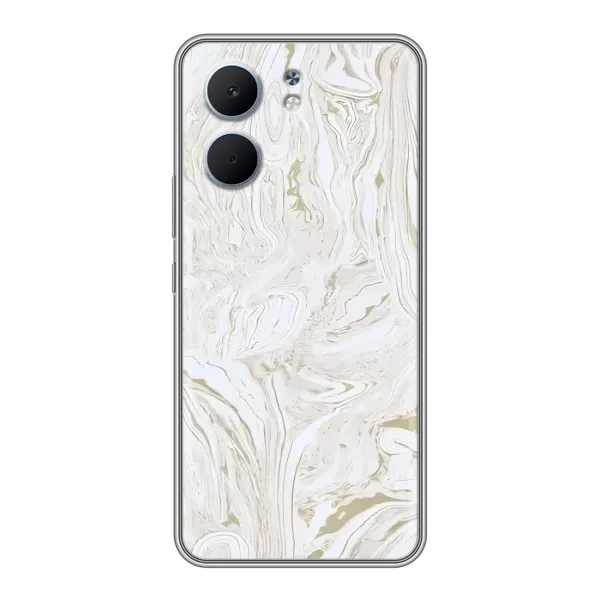 Чехол с рисунком «белый мрамор» для OPPO A5x