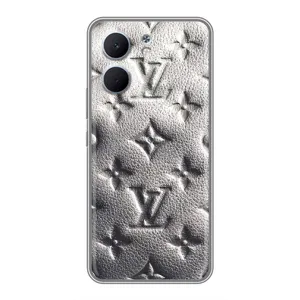 Текстурный Чехол Louis Vuitton для Оппо A5x (Бежевый ЛВ)