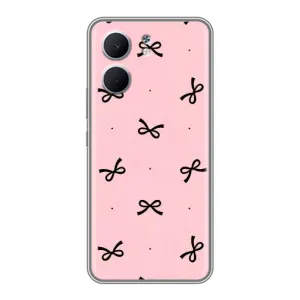 Чохол банти для OPPO A5x (Чорні бантики)