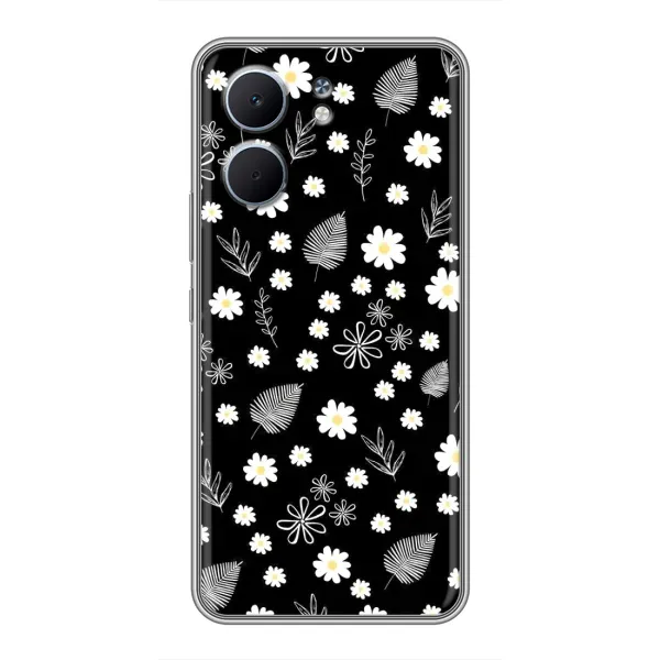 Чехол с рисунком «цветение на чорном» для OPPO A5x Чехол с рисунком «цветение на чорном» для OPPO A5x