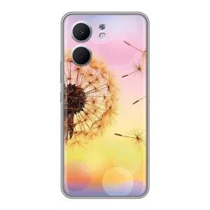 Силиконовый Чехол с одуванчиками на OPPO A5x (Цветок-одуванчик)