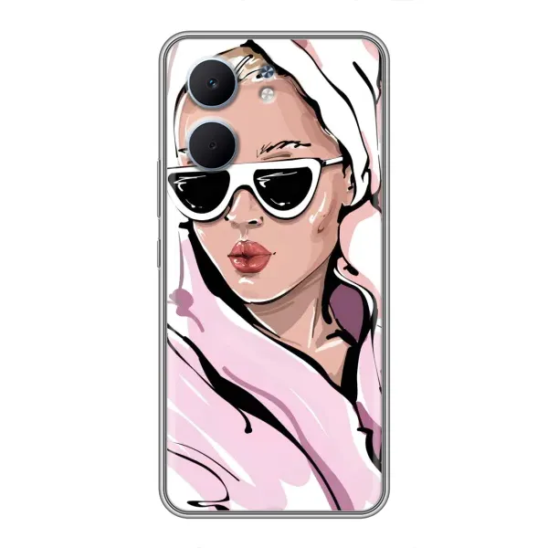 Чехол с рисунком «Девушка в халате» для OPPO A5x Чехол с рисунком «Девушка в халате» для OPPO A5x