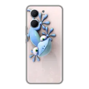 Чехлы с изображением разных животных для OPPO A5x (Геккон)