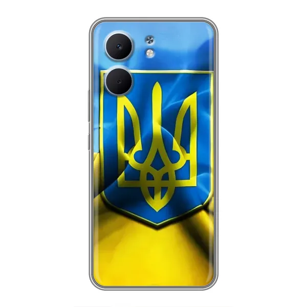 Чехол с рисунком «Герб и Флаг Украины» для OPPO A5x Чехол с рисунком «Герб и Флаг Украины» для OPPO A5x