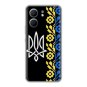 Силіконовый Чохол на OPPO A5x (Герб и вишиванка)