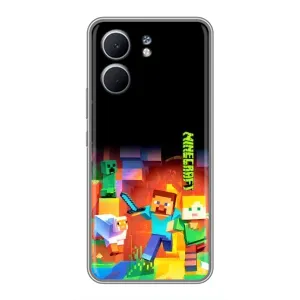 Чохли для OPPO A5x (Персонажі МайнКрафт) (Герой Майнкрафт)