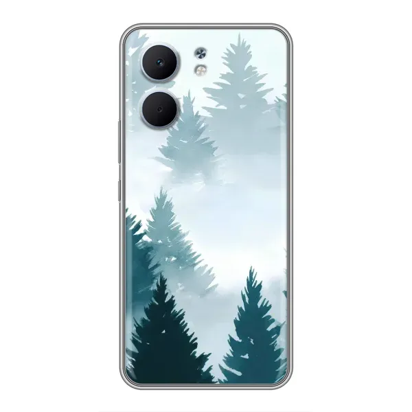Чехол с рисунком «Горный лес» для OPPO A5x