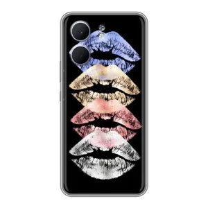 Чехол Стильные девушки на OPPO A5x (Губы)
