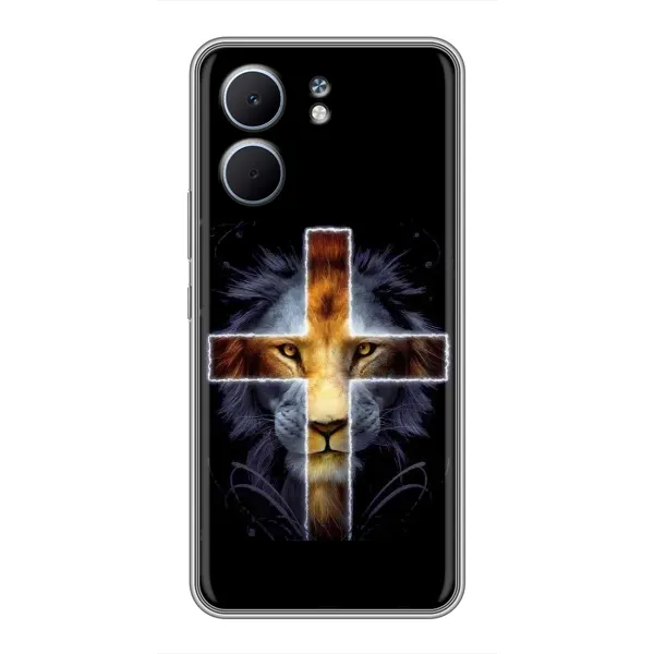 Чехол с рисунком «Иисус Лев» для OPPO A5x