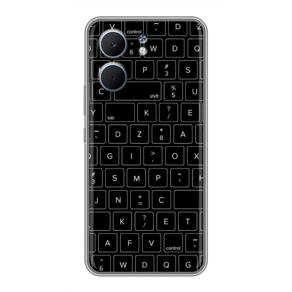 Чехол с рисунком «Клавиатура» для OPPO A5x