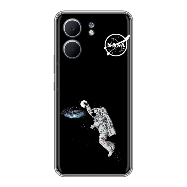 Чехол с рисунком «Космонавт баскетболист» для OPPO A5x Чехол с рисунком «Космонавт баскетболист» для OPPO A5x