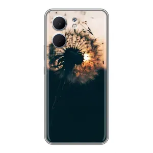 Силиконовый Чехол с одуванчиками на OPPO A5x (Красивый одуванчик)