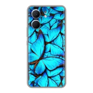 Силиконовый бампер с картинкой животных для OPPO A5x (Крылья бабочек)