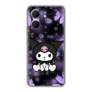Чохол з персонажем Куромі на OPPO A5x (Куромі на чорному)