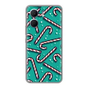 Силіконовий бампер на різдво для OPPO A5x (Льодяники)