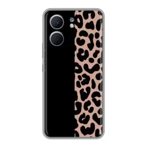 Чехол с леопардовым принтом на OPPO A5x (Леопардовый фон)