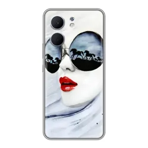 Чехол с картинкой Модные Девчонки OPPO A5x (Любительница коней)