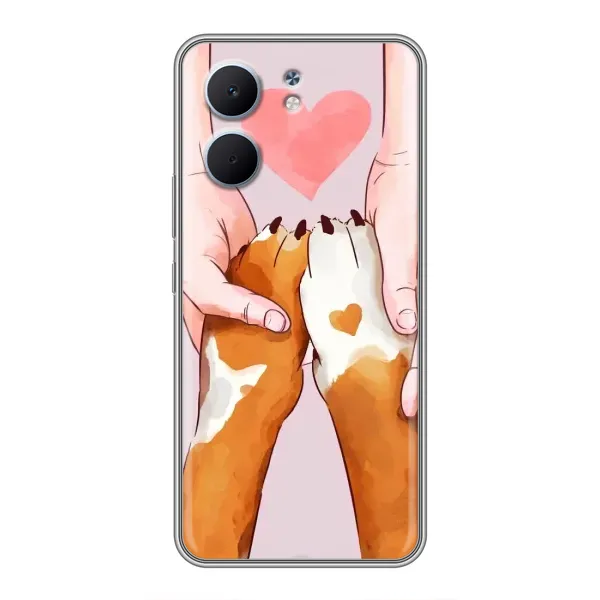 Чехол с рисунком «Любовь к собакам» для OPPO A5x