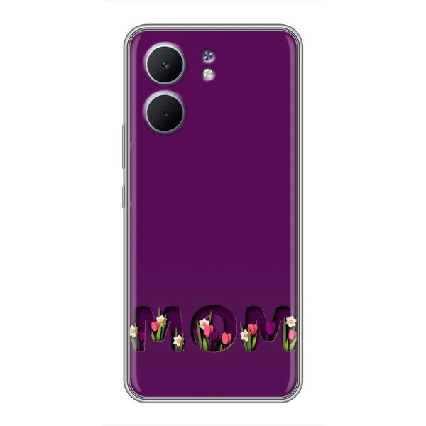 Чехол с рисунком «Мама с цветами» для OPPO A5x Чехол с рисунком «Мама с цветами» для OPPO A5x