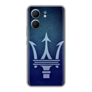 Чехлы с тематикой "Крутые машины" на OPPO A5x (Лого Maserati)