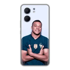 Чохол (TPU) з Футболістом на OPPO A5x (Мбаппешичка)
