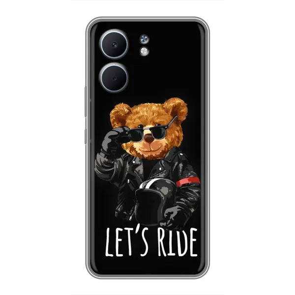 Чехол с рисунком «Модный Мишка» для OPPO A5x