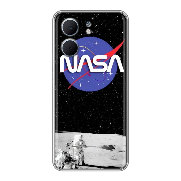 Чехол с рисунком «Nasa на луне» для OPPO A5x Чехол с рисунком «Nasa на луне» для OPPO A5x