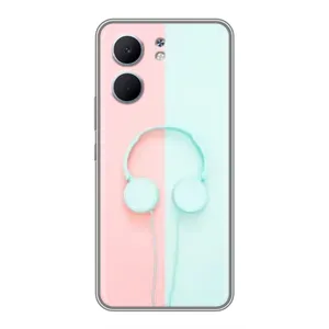 Девчачий Чехол для OPPO A5x (Наушники)