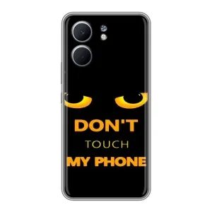 Чохол з Прикольним Принтом на OPPO A5x (Не чіпай мій телефон)