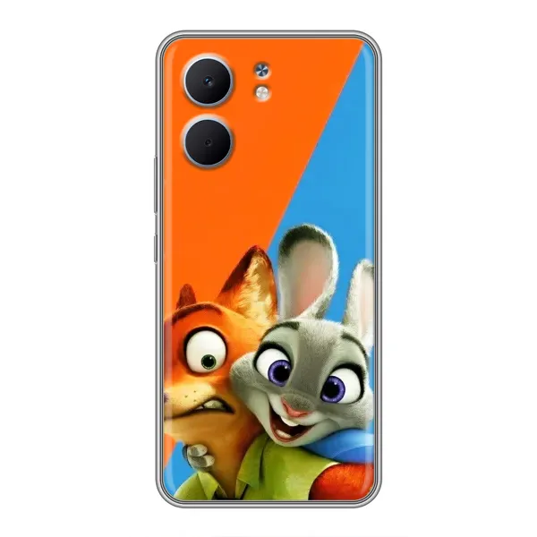 Чехол с рисунком «Ник и Хопс» для OPPO A5x