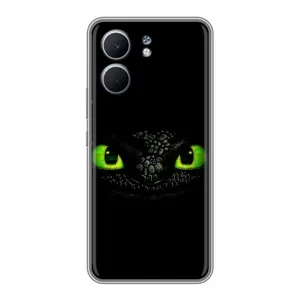 Чехол дракон Беззубик для OPPO A5x (Глаза Беззубика)