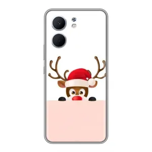 Чохол Санта Клаус для OPPO A5x (Оленя)