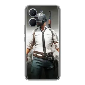 Чохол з картинкою "Герой Pubg" на OPPO A5x (Пабг)
