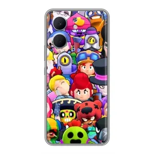 Силіконовый Чохол на OPPO A5x з картинкою Brawl Stars (Персонажі)